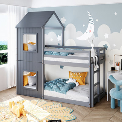 Loft bed clearance canopy