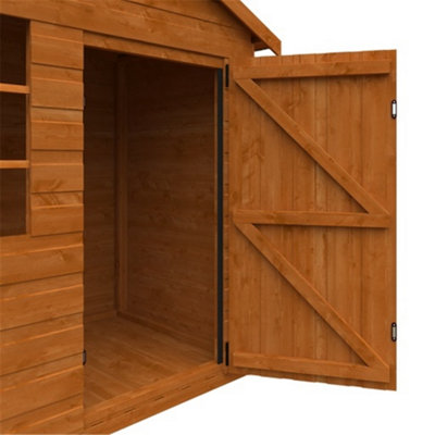 3ft x 5ft (0.85 x 1.45) Mini Playhouse (12mm Tongue and Groove Floor and Roof) (3 x 5) (3x5) - 4