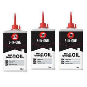 3inone original Multi-Purpose Oil Spray 100ml Drip Bottle (Pack of 3)