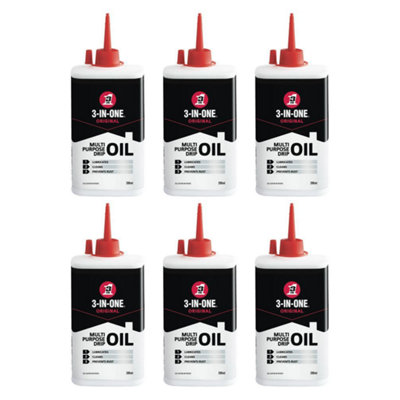 3inone original Multi-Purpose Oil Spray 200ml Drip Bottle - Pack of 6