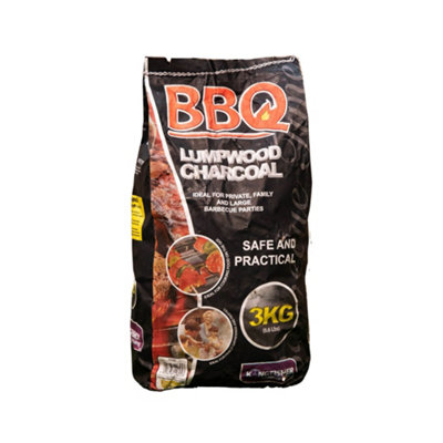 3kg Lumpwood Charcoal for Barbecues / BBQs Coal - 5