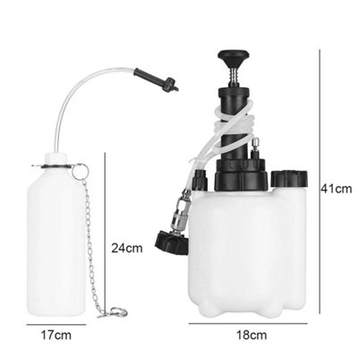 3L 1L Brake Clutch Bleeder Kit Pressure Fluid Bleeding Tool