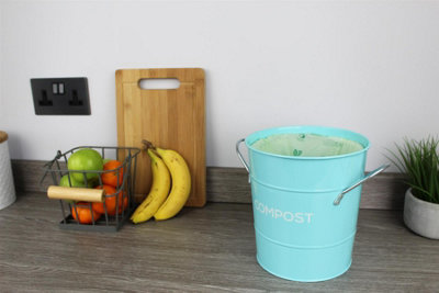 3L BioLiner Mini Compostable Caddy Liners - 10 Rolls - 3