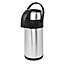 3L Garden Stainless Steel Air Pot Hot Drinks Flask Travel Vacuum Airpot New