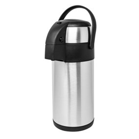 3L Garden Tea Coffee Stainless Steel Air Pot Hot Drinks Flask Travel Vacuum Airpot