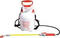3L Hand Pump Pressure Sprayer Adjustable Spray Wand