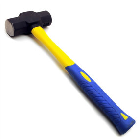 3lb Lump Hammer / Mini Sledge Hammer Mallet Fiberglass Handle