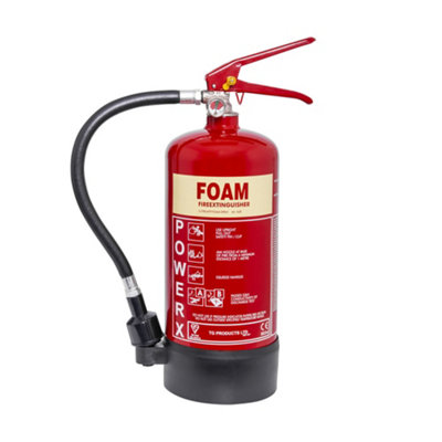 3ltr AFFF Foam Fire Extinguisher - Thomas Glover PowerX | DIY at B&Q