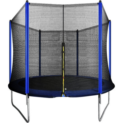 3m 10ft Kids Trampoline Safety Enclosure Net 100KG Max Outdoor Garden Jump DIY at B Q