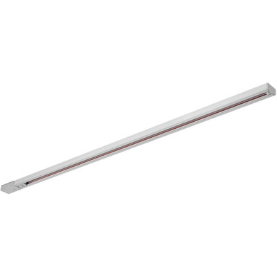 3m Commercial Lighting Display Track - Live & Dead Ends - Silver - Single Circuit