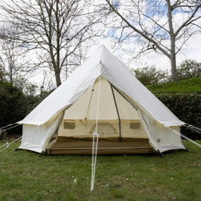 3m Glade Bell Tent Lite, No Centre pole , just 13kg.  zipped in groundsheet & oxford fabric, brand new for 2024