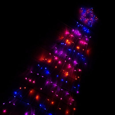 3m Indoor Outdoor Shooting Star Multifunction LED Christmas Decoration ...