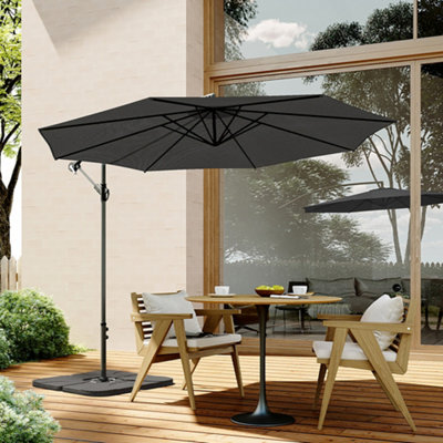 福袋・半額ポスター - クリーニング屋さん専用の通 3M Large Rotatable Garden Sun Shade Cantilever Parasol Patio その他