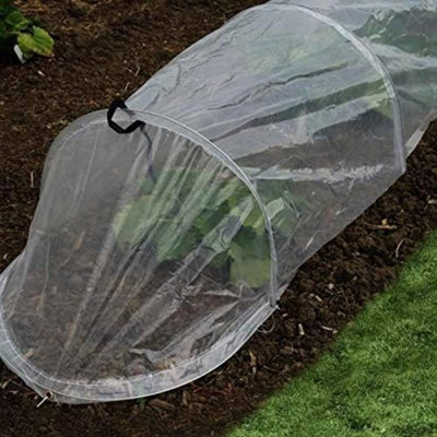 3m Micromesh Grow Tunnel Polytunnel Green House Plant Protection Allotment