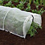 3m Micromesh Grow Tunnel Polytunnel Green House Plant Protection Allotment
