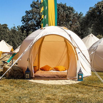 Canvas 2024 dome tent