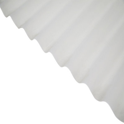 3M PVC Transparent Corrugated Roof Panel Thickness 1mm - 5