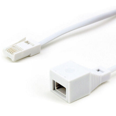 3m Quality BT Telephone Extension Cable Lead Male to Female Phone Line