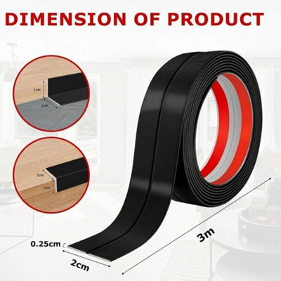3M Self-adhesive Wall Trim Molding Caulk Strip Inside Corner Line Flexible