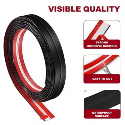 3M Self-adhesive Wall Trim Molding Caulk Strip Inside Corner Line Flexible