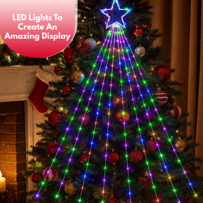 3m Shooting Star Light - Multicoloured