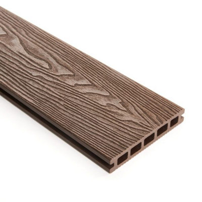 3M  WPC D/F DECK 03 BROWN 148 X 25MM PK10 (CLIPS INCLUDED) - 3