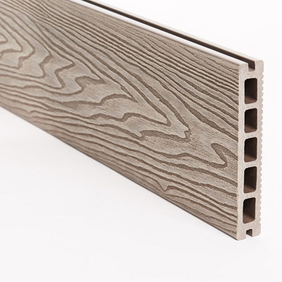 3M  WPC D/F DECK 09 NATURAL 148 X 25MM PK20 (CLIPS INCLUDED)
