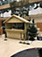 3m x 1.2m Indoor Chalet - Timber - L120 x W300 x H300 cm - Minimal Assembly Required