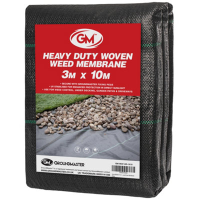 3m x 10m Weed Suppressant Garden Ground Control Fabric