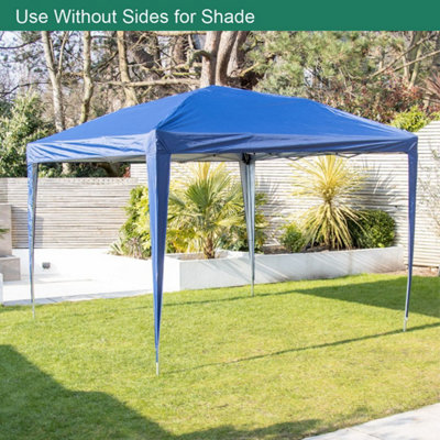 3m x 3m pop up gazebo with sides best sale