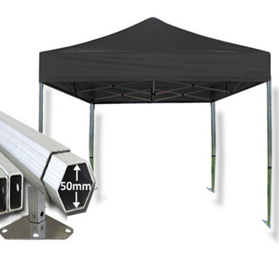 3m x 6m Extreme 50 Instant Shelter Pop Up Gazebos Red/White