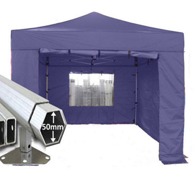 3m x 6m Extreme 50 Instant Shelter Pop Up Gazebos Red/White main image 0