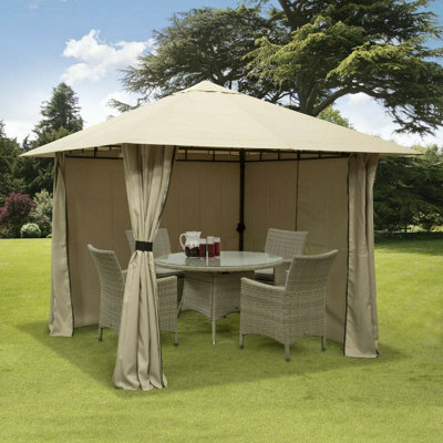 Pop up gazebo 2025 with sides b&q