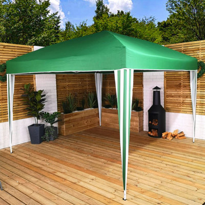 3m x 3m Pop Up / Easy Up Quick Erect Garden Part Tent Gazebo - 3