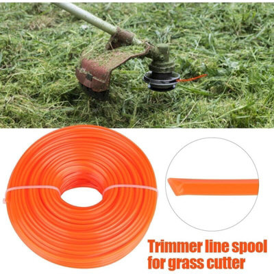 3mm Brush Cutter Line Spool Wire Nylon Rope Brush Cutter Thread Square ...
