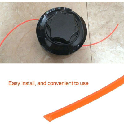3mm Brush Cutter Line Spool Wire Nylon Rope Brush Cutter Thread Square ...