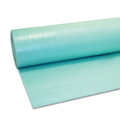 3mm Green Combat Laminate Underlay with 0.8mm PE Film Thermal & Accoustic Properties (15 sqm)