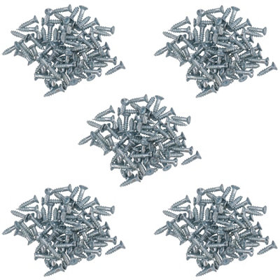 3mm x 12mm PZ1 Drive Countersunk Wood Chipboard Screws Fasteners 340pc