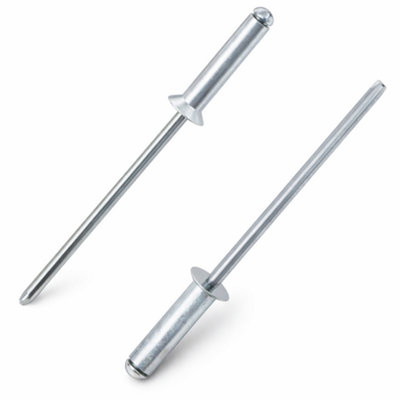 3mm x 6mm - Pack of 100 - ISO 15978 - Blind Pop Rivet Countersunk Head ...