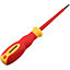 3mm x 75mm VDE Insulated Soft Grip Electrical Electricians Screwdriver Flat