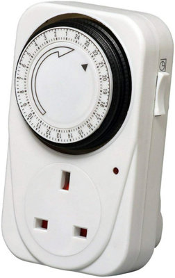 3pc 24 Hour Mains Timer Switch