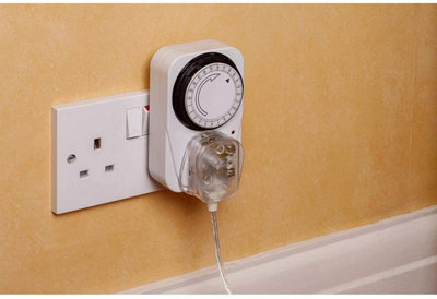 3pc 24 Hour Mains Timer Switch