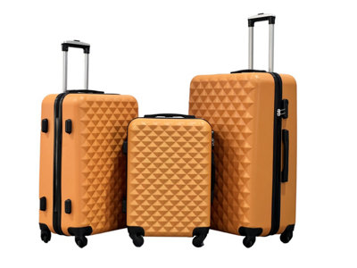 4 wheel best sale luggage set