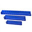 3pc ABS Plastic Socket Holder Tray Sets Metric 1/4" , 3/8" , 1/2" dr Rail