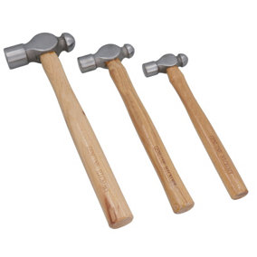 3pc Ball Pein Hammer Professional Set