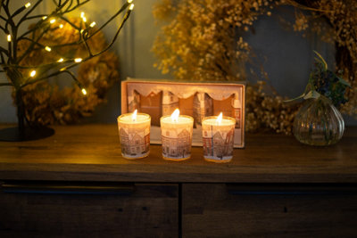 3pc Christmas Candle Set - Nutmeg & Ginger