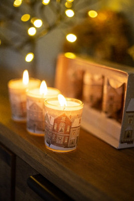 3pc Christmas Candle Set - Nutmeg & Ginger