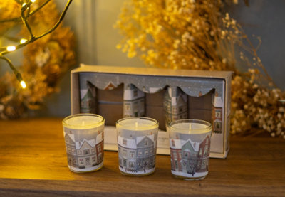 3pc Christmas Candle Set - Nutmeg & Ginger - 6