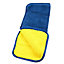 3pc Goodyear Microfibre Drying 2 In 1 Luxury Car Cleaning Polish Cloth 80x60cm