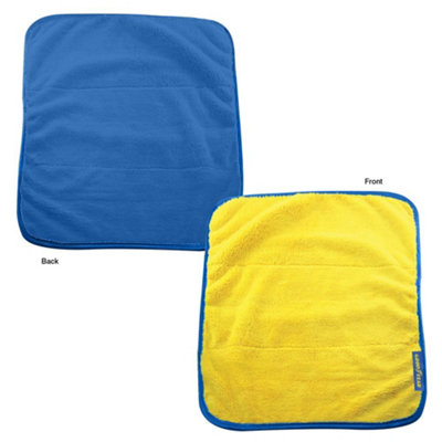 3pc Goodyear Microfibre Drying 2 In 1 Luxury Car Cleaning Polish Cloth 80x60cm - 3